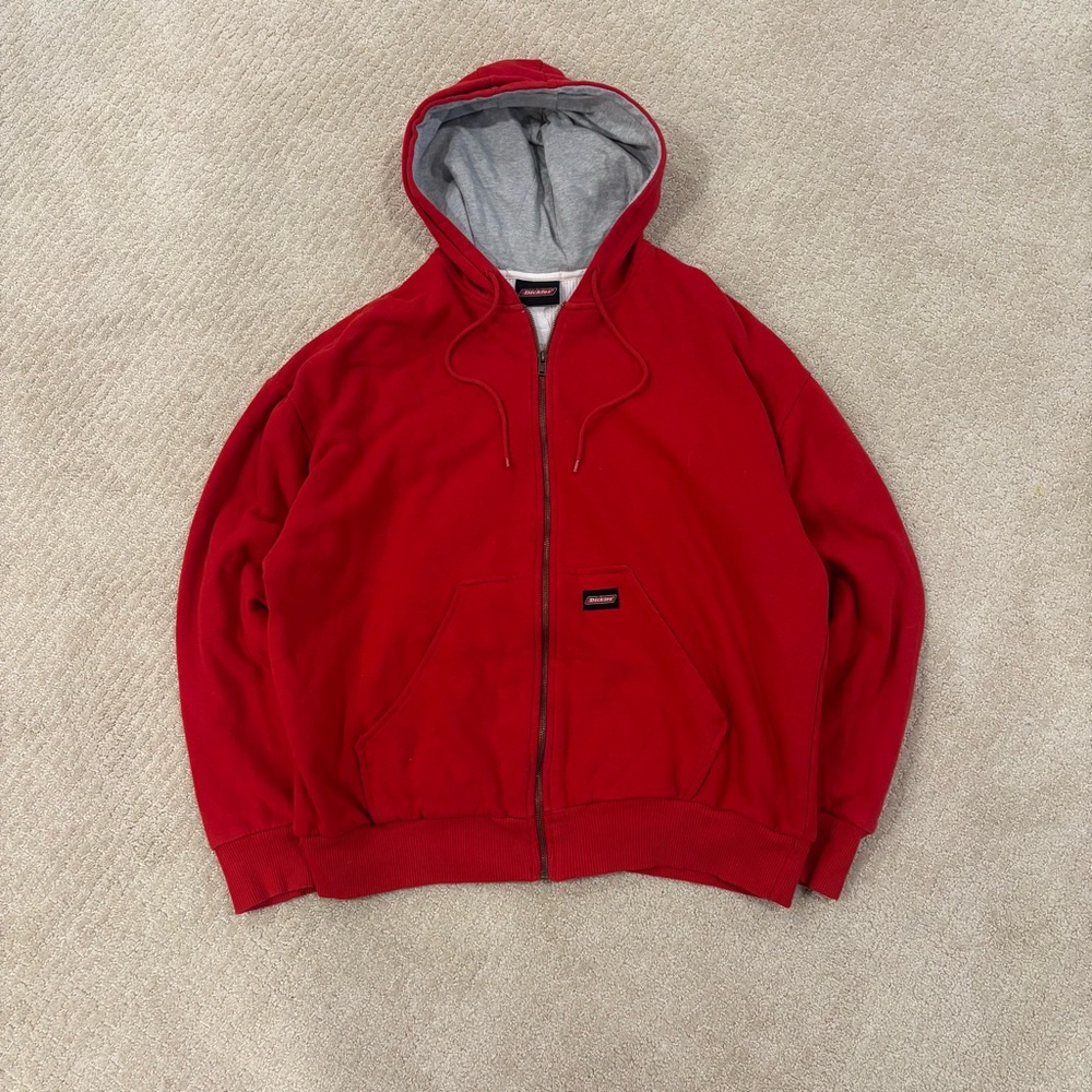 Red Hoodie Sweater